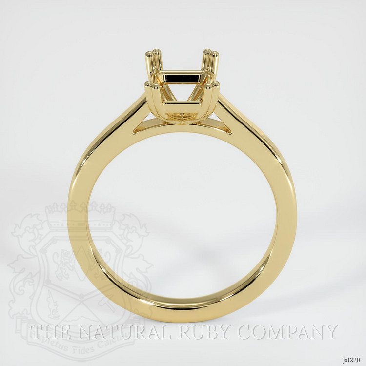 10K Yellow Gold Solitaire Ring Setting