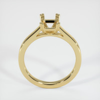 14K Yellow Gold Solitaire Ring Setting Image
