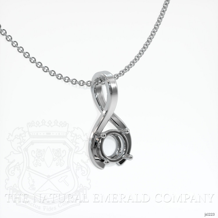 Silver Vedic Pendant Setting