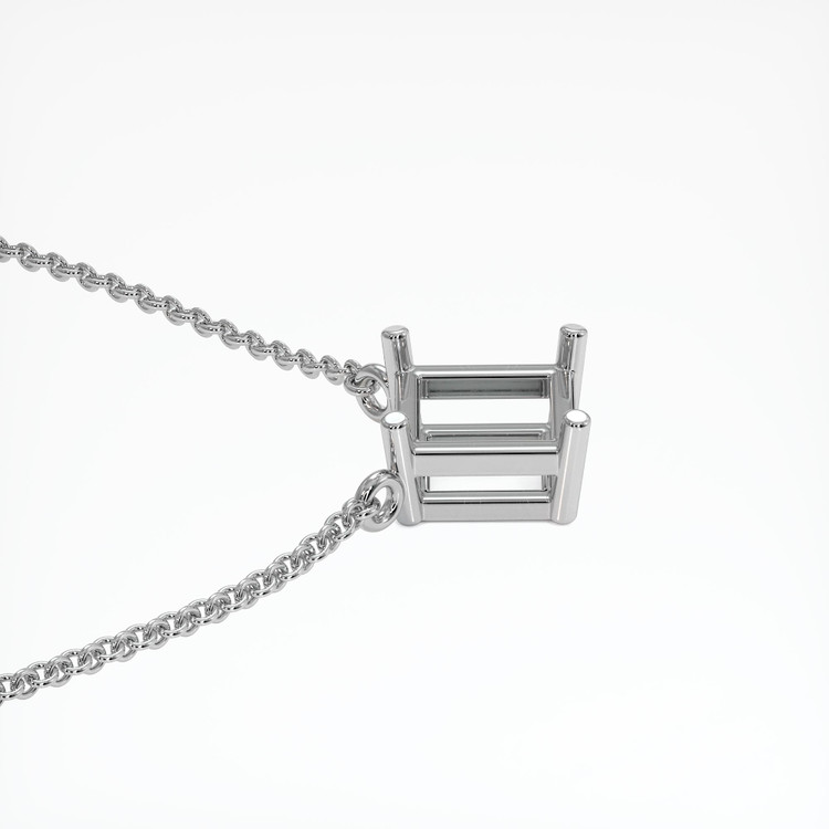 Platinum 950 Solitaire Necklace Setting