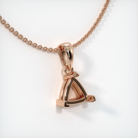 14K Rose Gold Vedic Pendant Setting Image