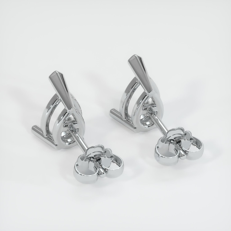 Platinum 950 Studs Earring Setting