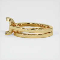 10K Yellow Gold Wedding Set Ring Setting Image