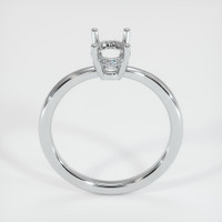 Silver Pave Ring Setting Image