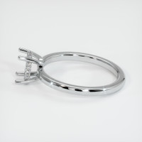 14K White Gold Pave Ring Setting Image