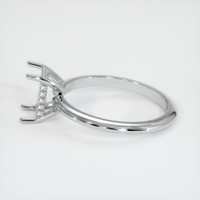 14K White Gold Pave Ring Setting Image