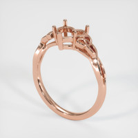 14K Rose Gold Celtic Ring Setting Video