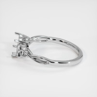 14K White Gold Celtic Ring Setting Image