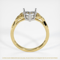 14K White & Yellow Celtic Ring Setting Image