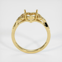 18K Yellow Gold Celtic Ring Setting Image