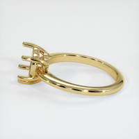 14K Yellow Gold Solitaire Ring Setting Image