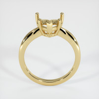 14K Yellow Gold Solitaire Ring Setting Image