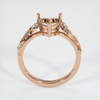 18K Rose Gold Accent Stones Ring Setting Image