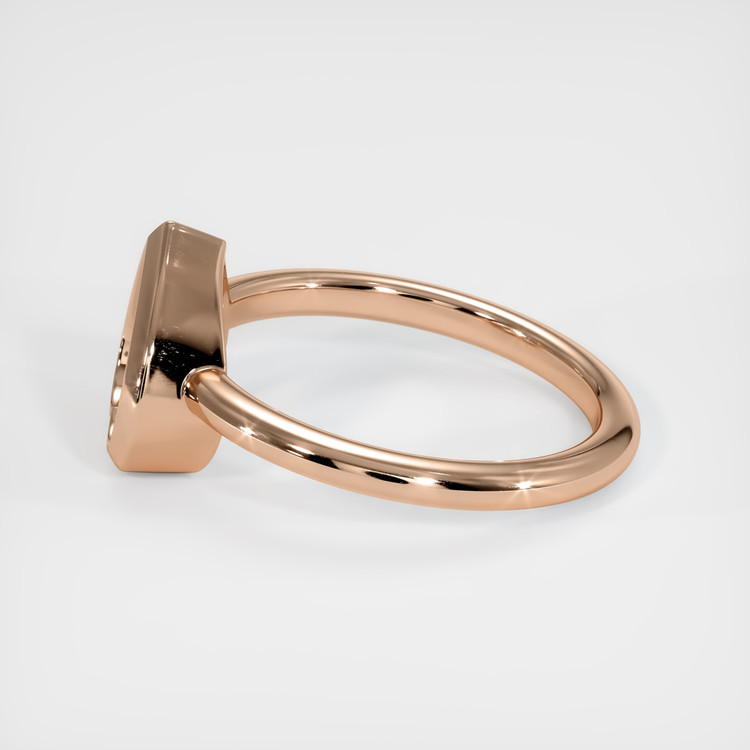 14K Rose Gold Vedic Ring Setting