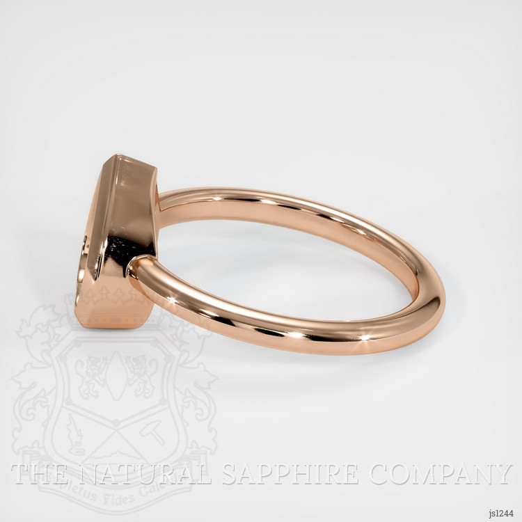 14K Rose Gold Vedic Ring Setting