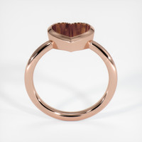 14K Rose Gold Vedic Ring Setting Image