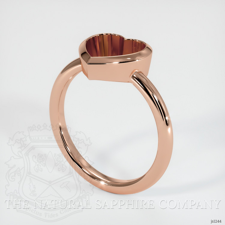 18K Rose Gold Vedic Ring Setting