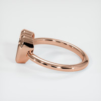 18K Rose Gold Vedic Ring Setting Image