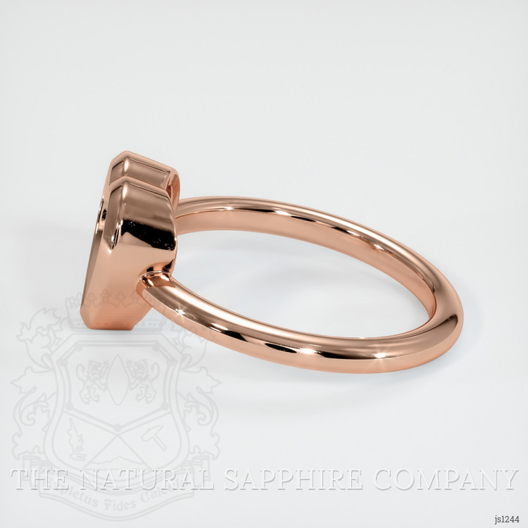 18K Rose Gold Vedic Ring Setting