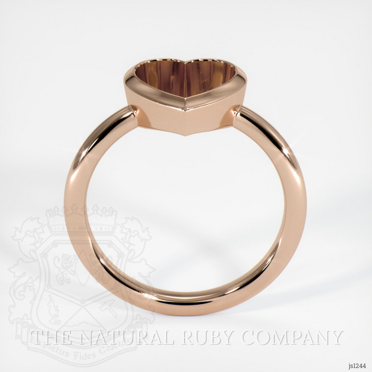 18K Rose Gold Vedic Ring Setting