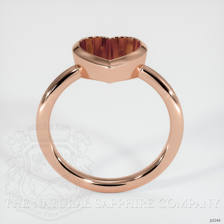 18K Rose Gold Vedic Ring Setting