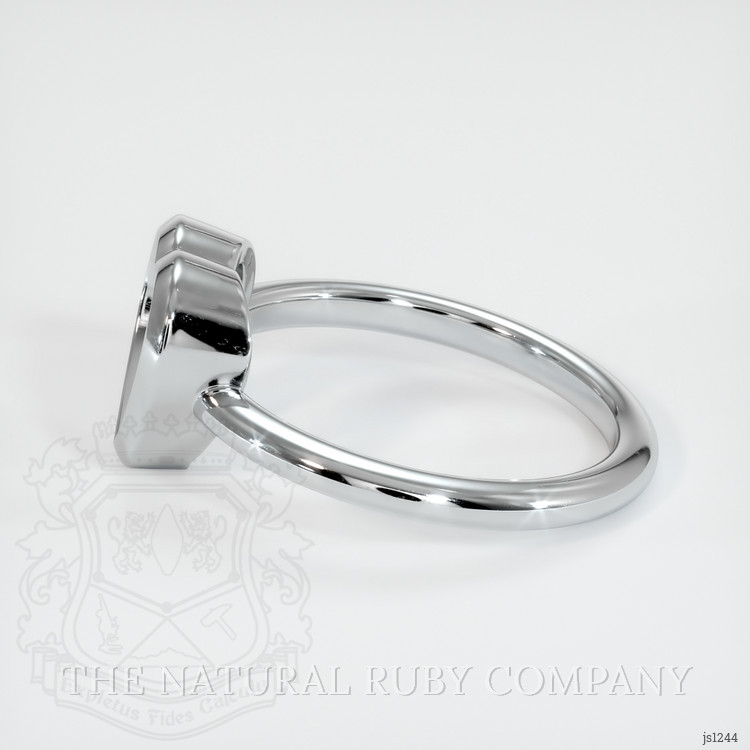 10K White Gold Vedic Ring Setting