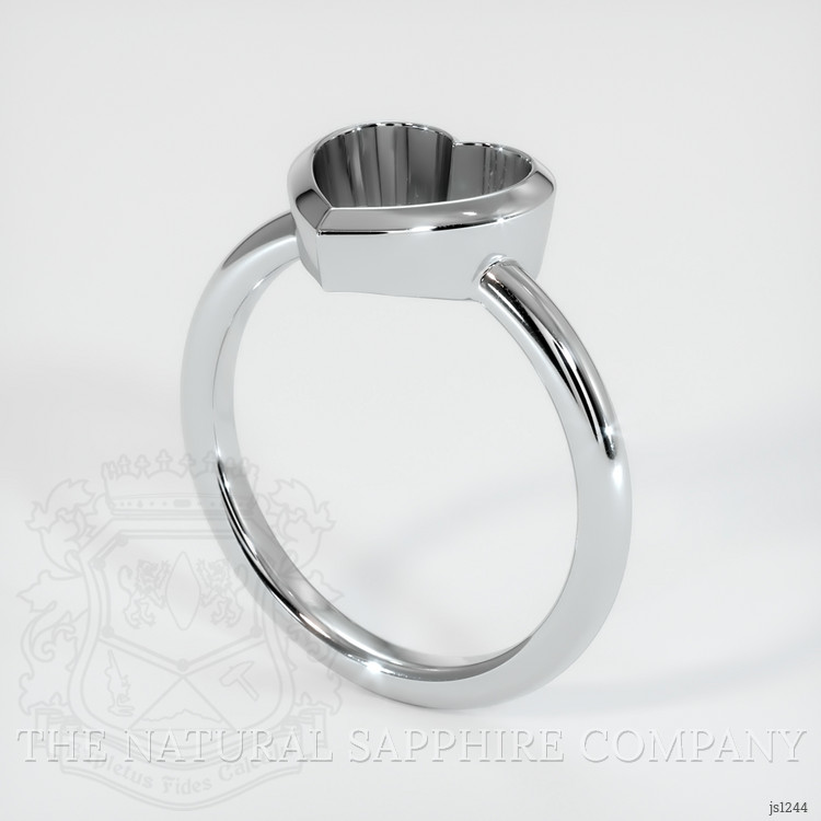 14K White Gold Vedic Ring Setting