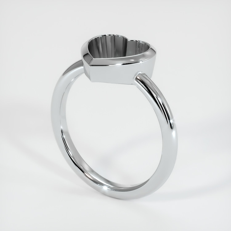 14K White Gold Vedic Ring Setting