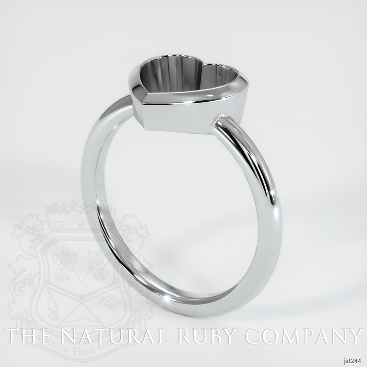 14K White Gold Vedic Ring Setting