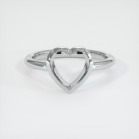 14K White Gold Vedic Ring Setting Image
