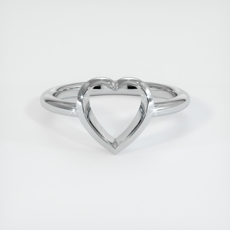 14K White Gold Vedic Ring Setting