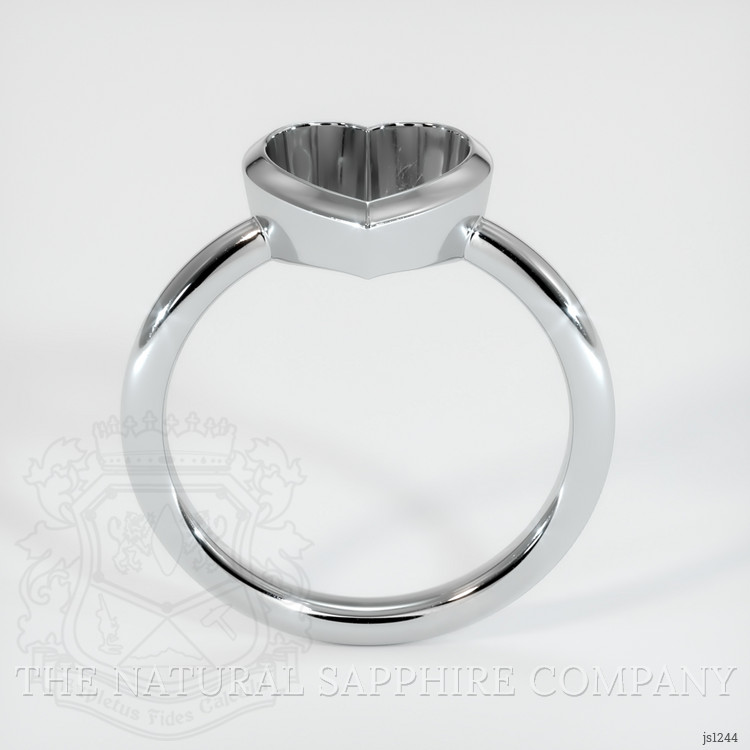 14K White Gold Vedic Ring Setting