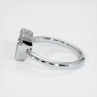 18K White Gold Vedic Ring Setting Image
