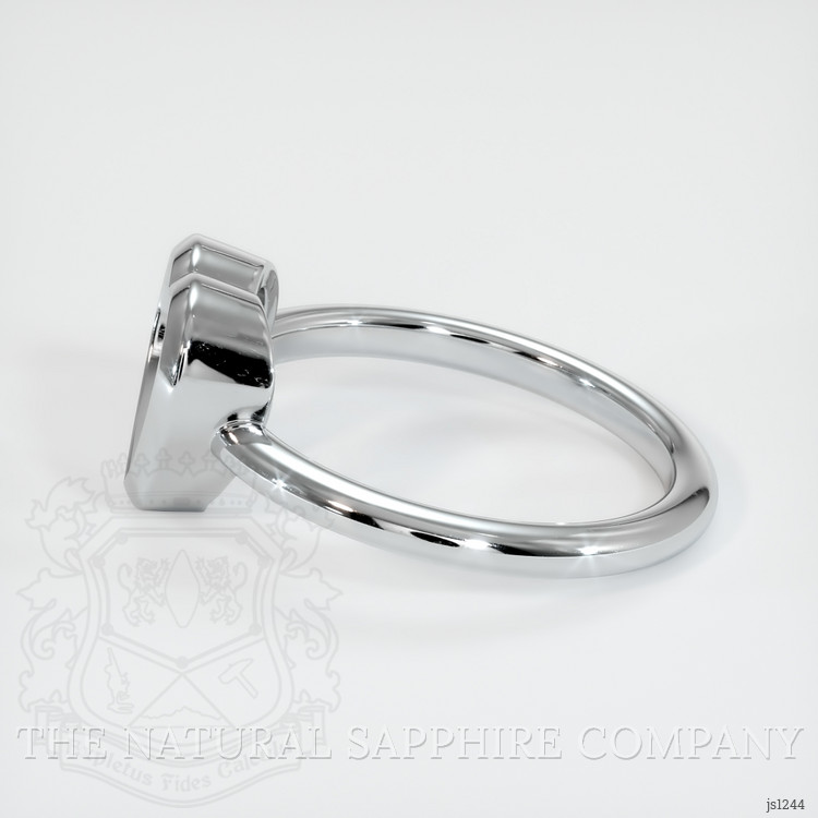 18K White Gold Vedic Ring Setting