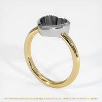 14K White & Yellow Vedic Ring Setting Video