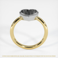 14K White & Yellow Vedic Ring Setting Image