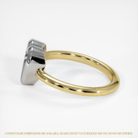 18K White & Yellow Vedic Ring Setting Image