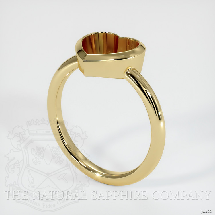 14K Yellow Gold Vedic Ring Setting