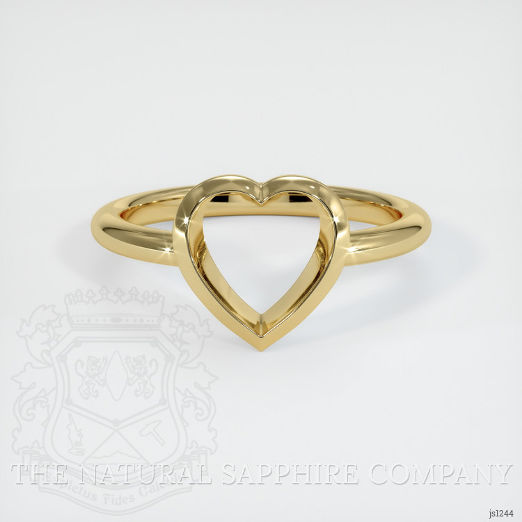 14K Yellow Gold Vedic Ring Setting