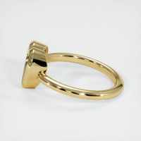 14K Yellow Gold Vedic Ring Setting Image