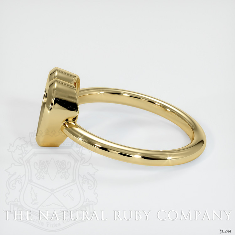 14K Yellow Gold Vedic Ring Setting