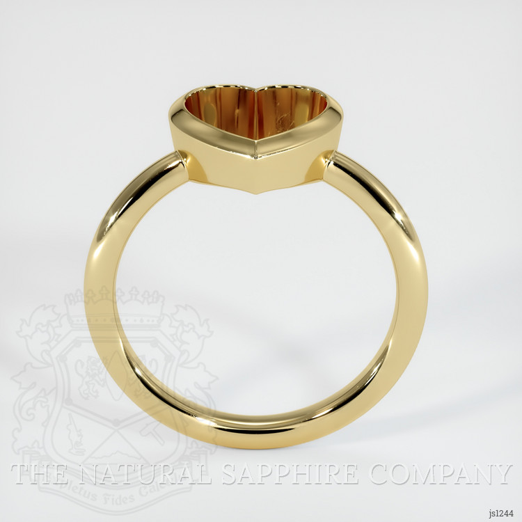 14K Yellow Gold Vedic Ring Setting