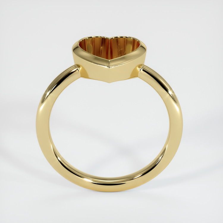 14K Yellow Gold Vedic Ring Setting