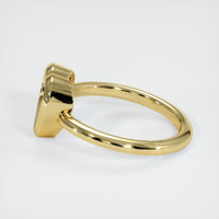 18K Yellow Gold Vedic Ring Setting Image