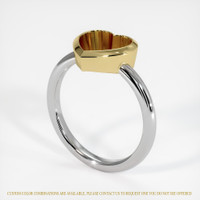18K Yellow & White Vedic Ring Setting Video