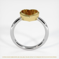 18K Yellow & White Vedic Ring Setting Image