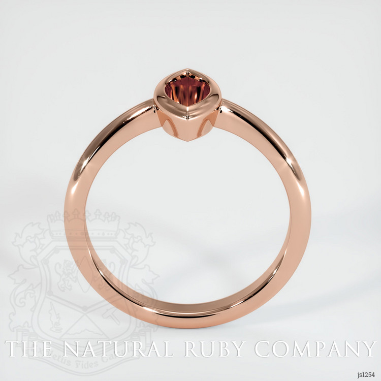 14K Rose Gold Vedic Ring Setting