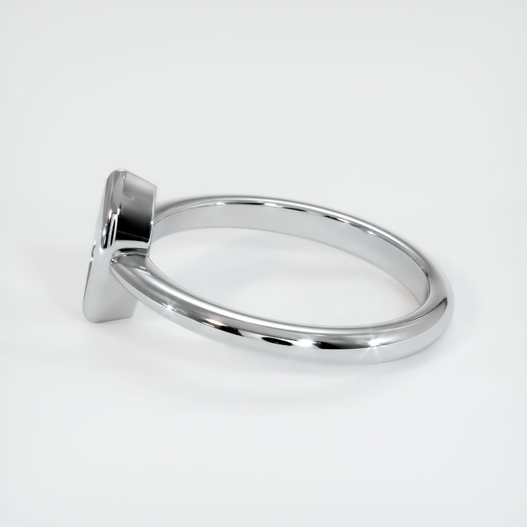 14K White Gold Vedic Ring Setting
