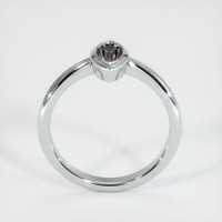 14K White Gold Vedic Ring Setting Image
