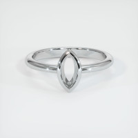 18K White Gold Vedic Ring Setting Image